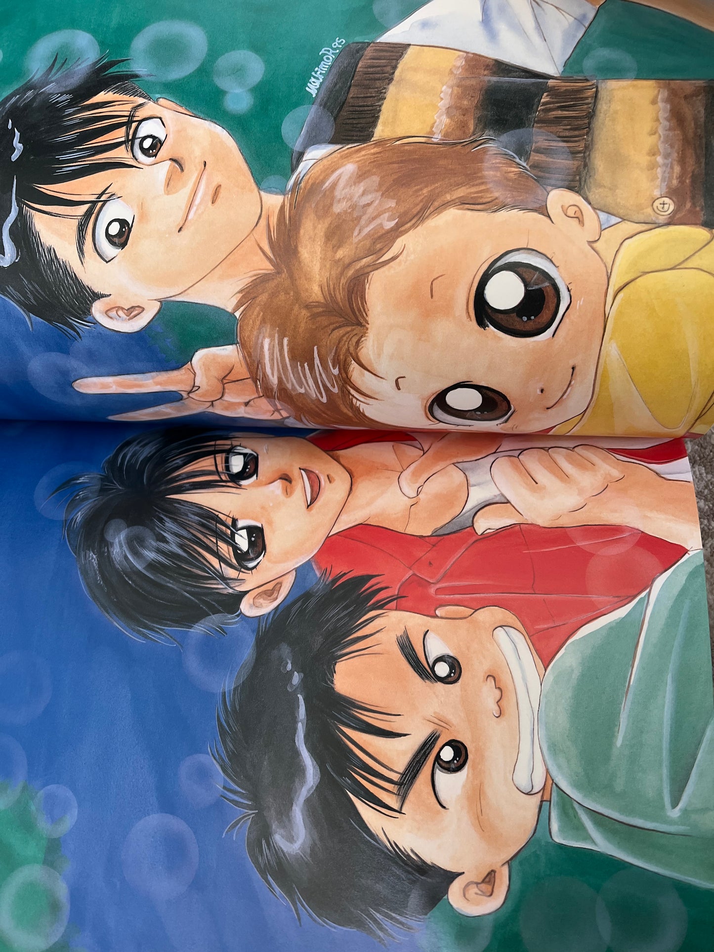 Baby & Me انا و اخي Official Artbook 1996