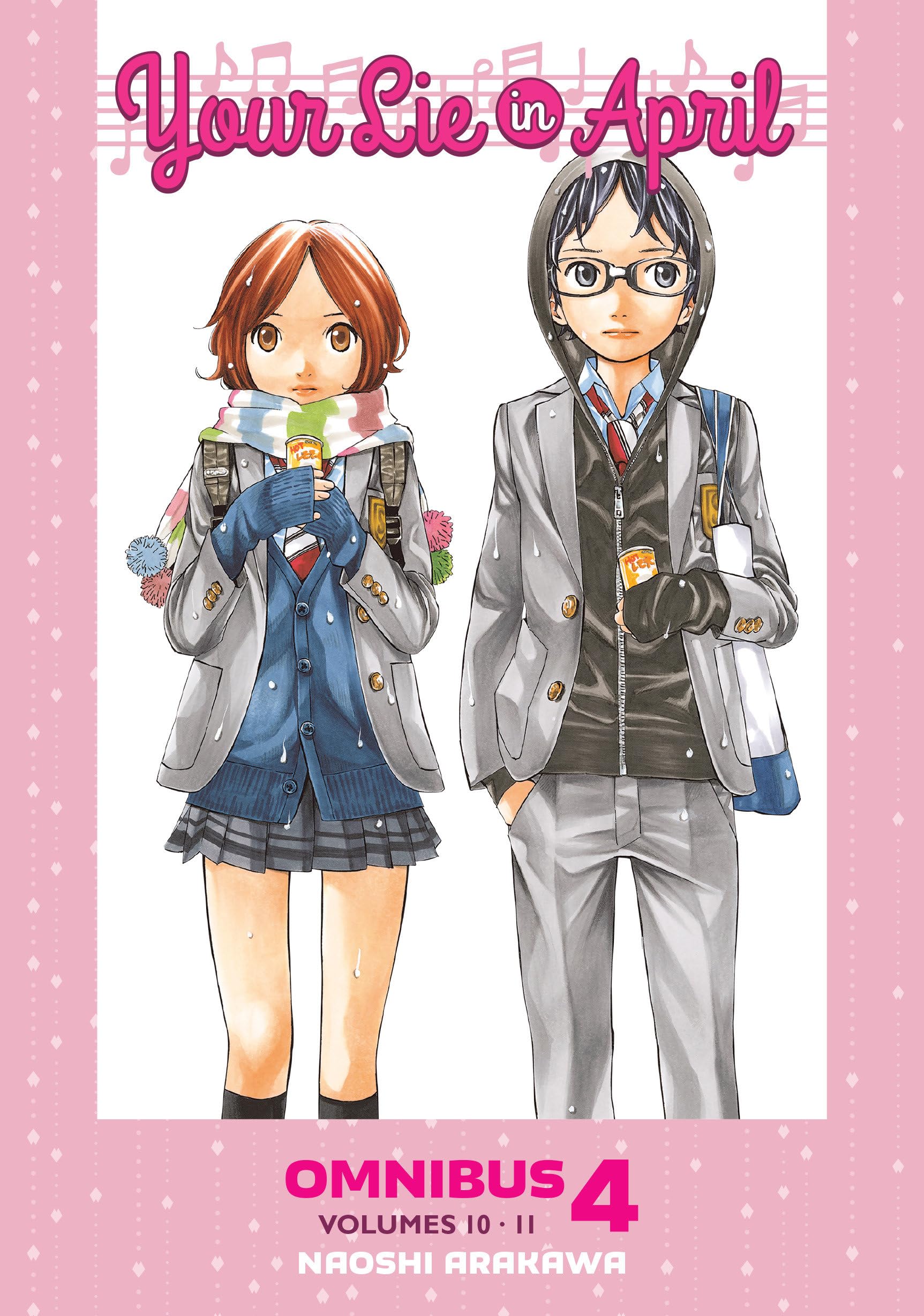 Your Lie in April Complete 1-4 Omnibus Editions English
