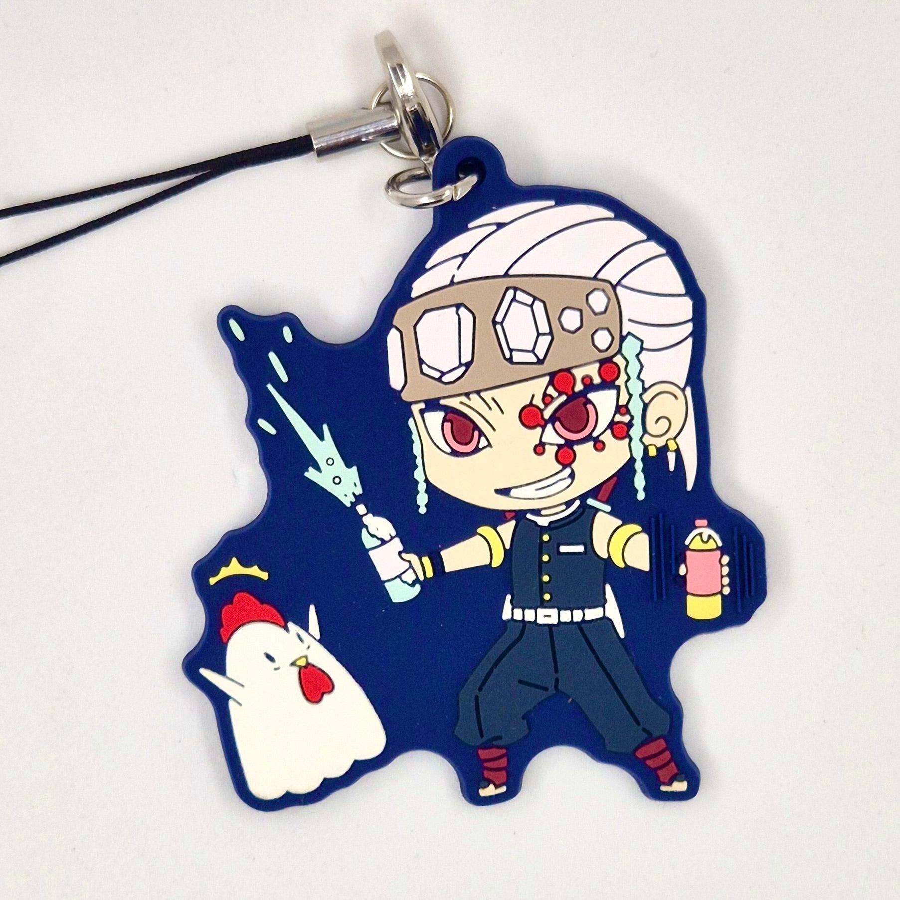 Demon Slayer Official Tengen Uzui Rubber Keychain