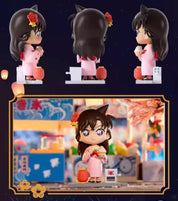Detective Conan Festival Blind Box Figures (1 Random Box) Case Closed Ran Shinichi Conan Akai Haibara