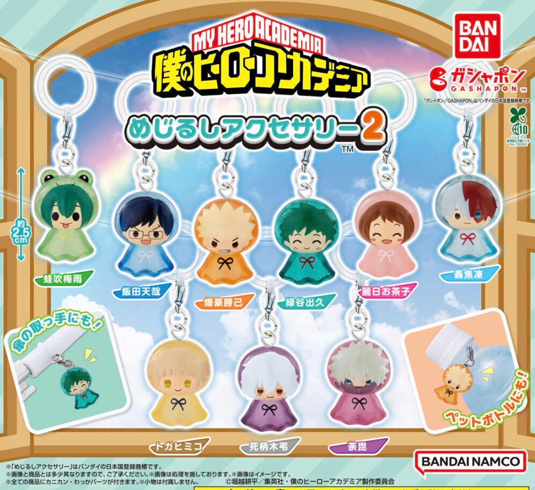 My Hero Academia Sign Accessory Marker Raincoat Gashapon Mini Figure