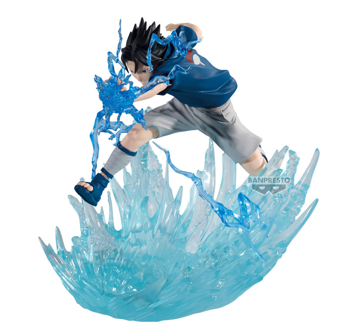 Naruto - Sasuke Uchiha Combination Battle PVC Figure OPEN BOX