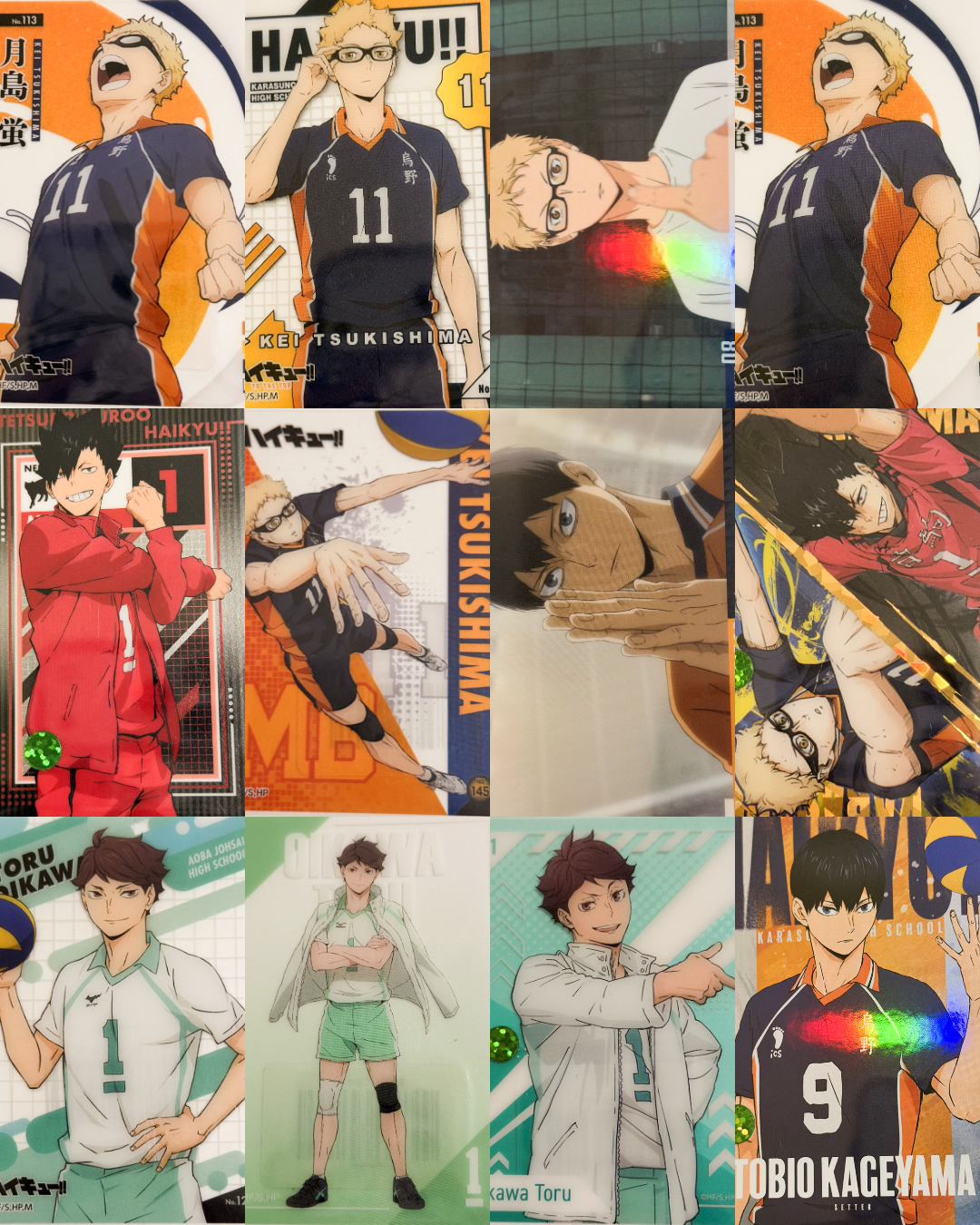 Haikyuu!! Official Collector Cards JP