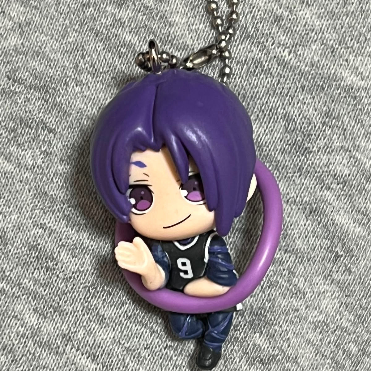 Blue Lock Reo Mikage mini figurine keychain by Takara Tomy A.R.T.S