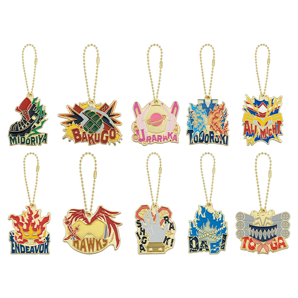 My Hero Academia Ichiban Kuji Prize G Metal Keychains