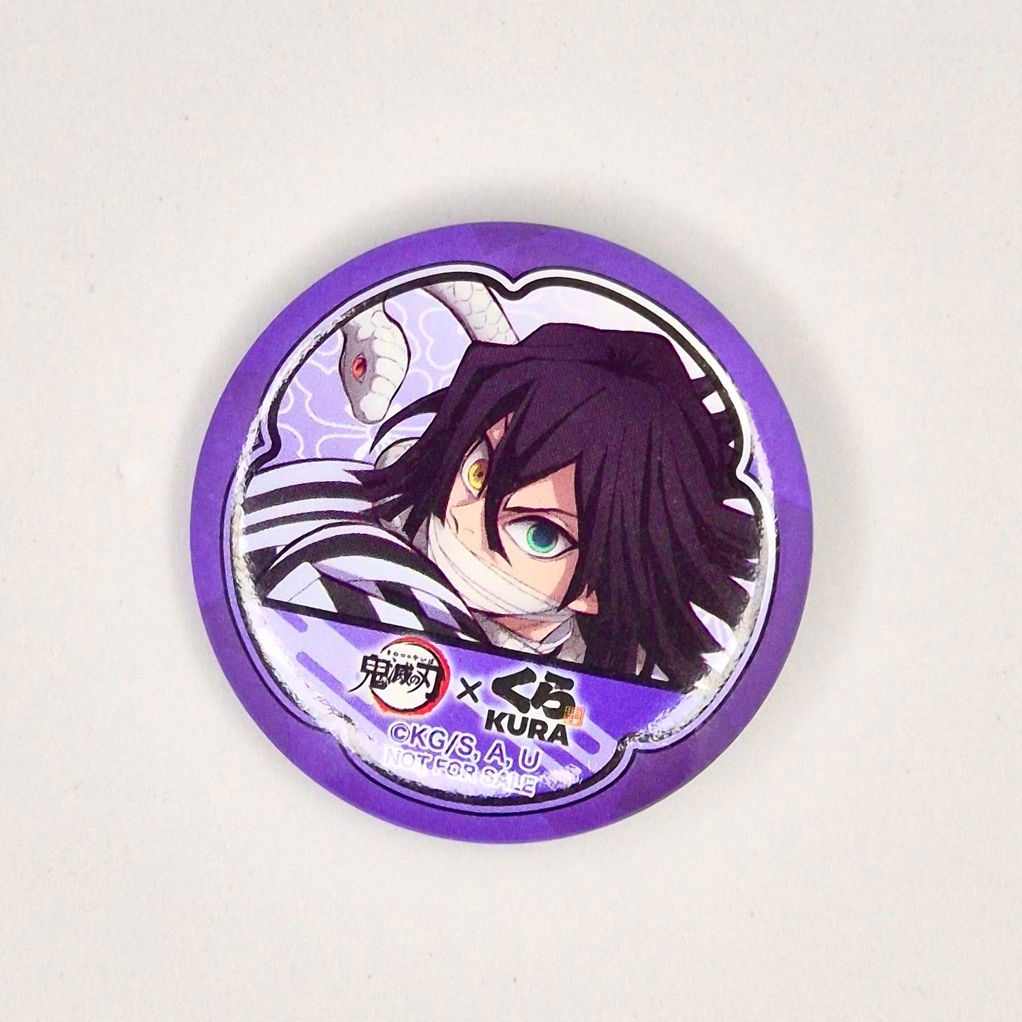 Demon Slayer Official metal pin badges