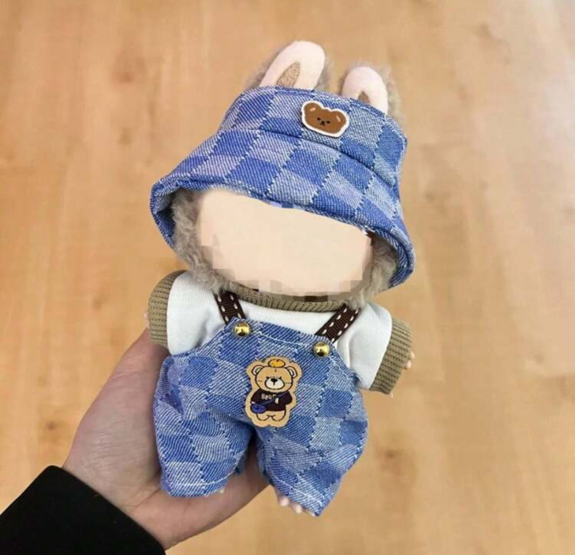 Plush Doll Clothes fits Labubu/skullpanda/lila etc