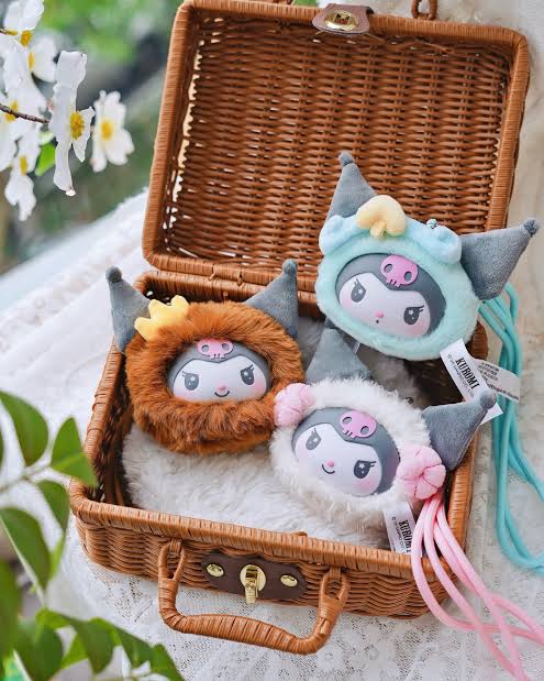 Sanrio Kuromi Zodiac Series Plush Keychain Blind Box (Confirmed Styles)