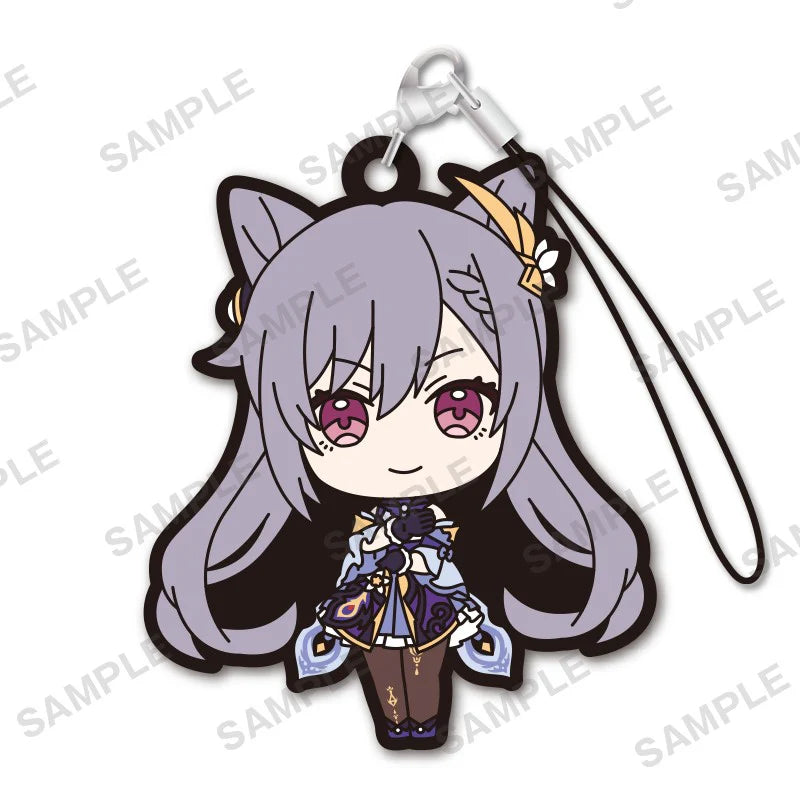 Genshin Impact Official Rubber Keychain Mascot Gashapon Strap Vol.4