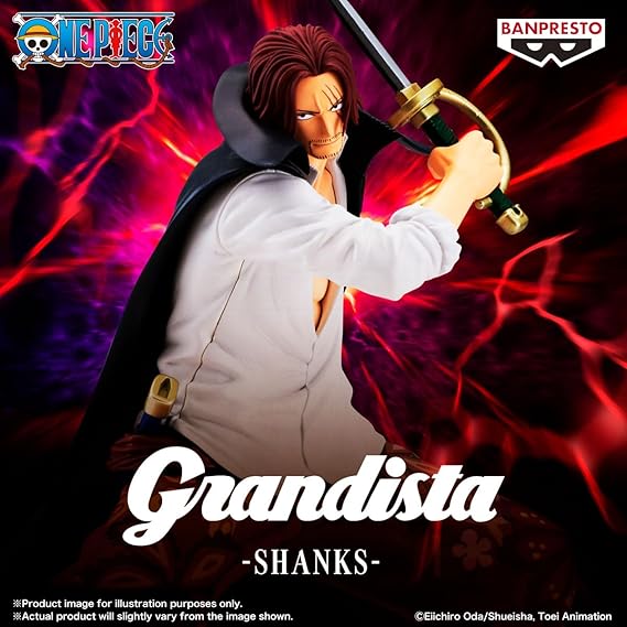 Banpresto - One Piece - Shanks, Grandista Figure