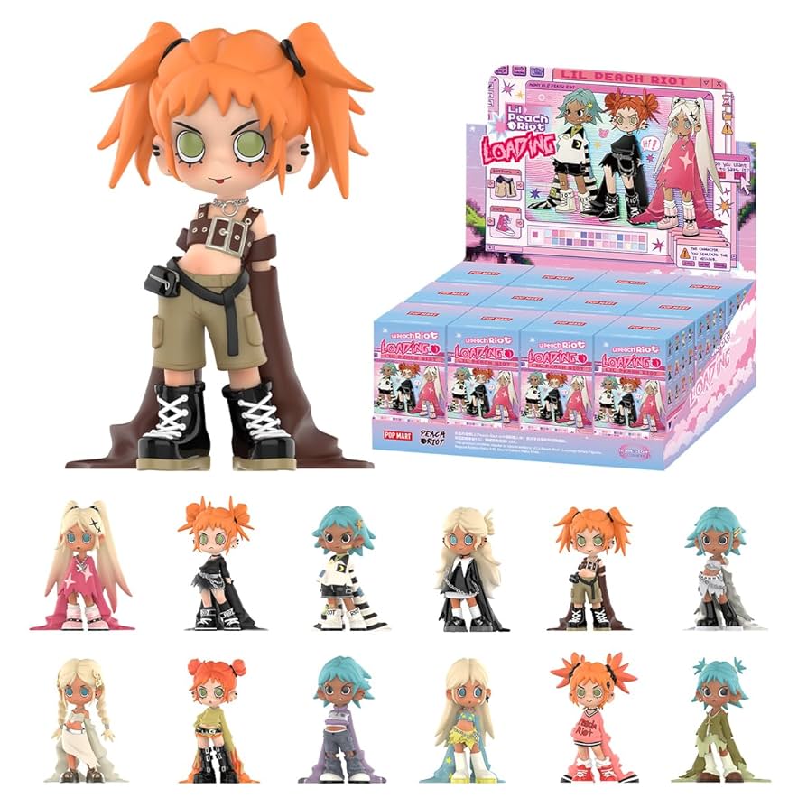 Peach Riot Loading! Blind Box Figures by Pop Mart
