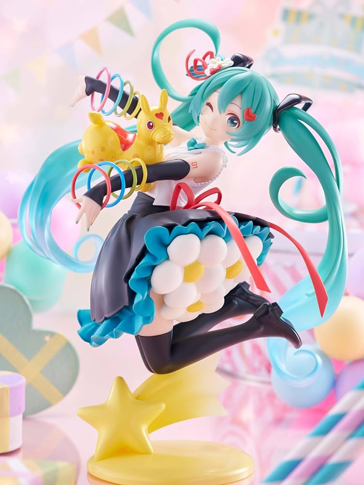Vocaloid Hatsune Miku × Rody Gymnic Figure (39/Thank You ver.) Artist Masterpiece By Taito