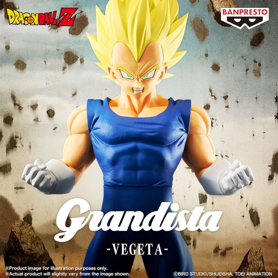 Dragon Ball Z Grandista Vegeta 29 cm Figure By Bandai