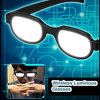 Anime Glasses Prop  Meme Rechargeable