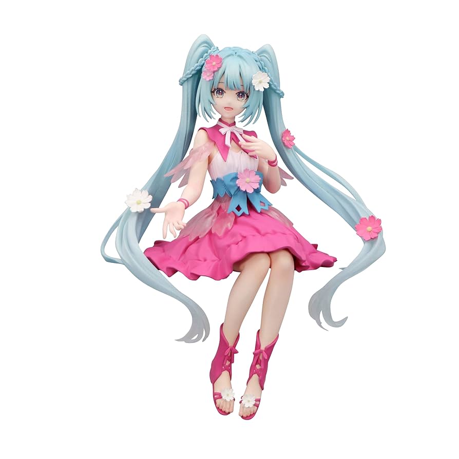 Vocaloid Hatsune Miku Flower Fairy cosmos Noodle Stopper Figure by Furyu