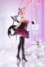 Banpresto - Re:Zero-Starting Life in Another World - Ram Special Color ver. -Clear & Dressy-, Bandai Spirits Espresto Figure