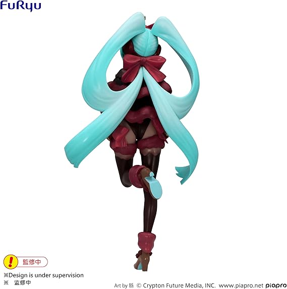 Hatsune Miku SweetSweets Series: Noel Raspberry PVC Figure Brand: Furyu