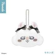 Chiikawa Momonga Ribbon Mirror Plush Keychain JP