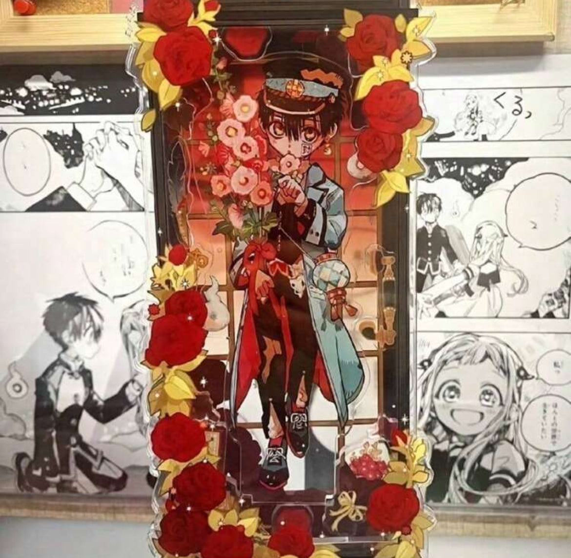 Toilet Bound Hanako-Kun Nene and Hanako Rose Garden Acrylic Stand Set (2 PCs)
