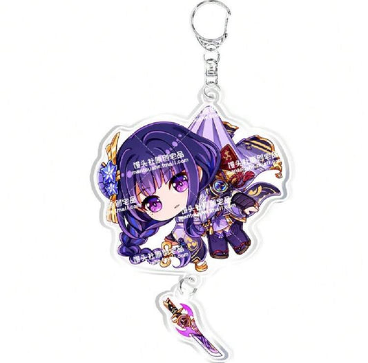 Genshin Impact Raiden Shogun Acrylic Keychain