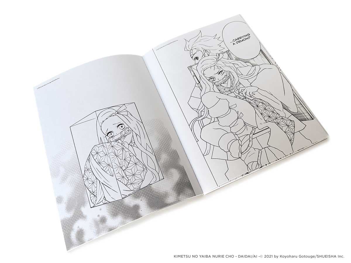 Demon Slayer: Coloring Book Volume 2