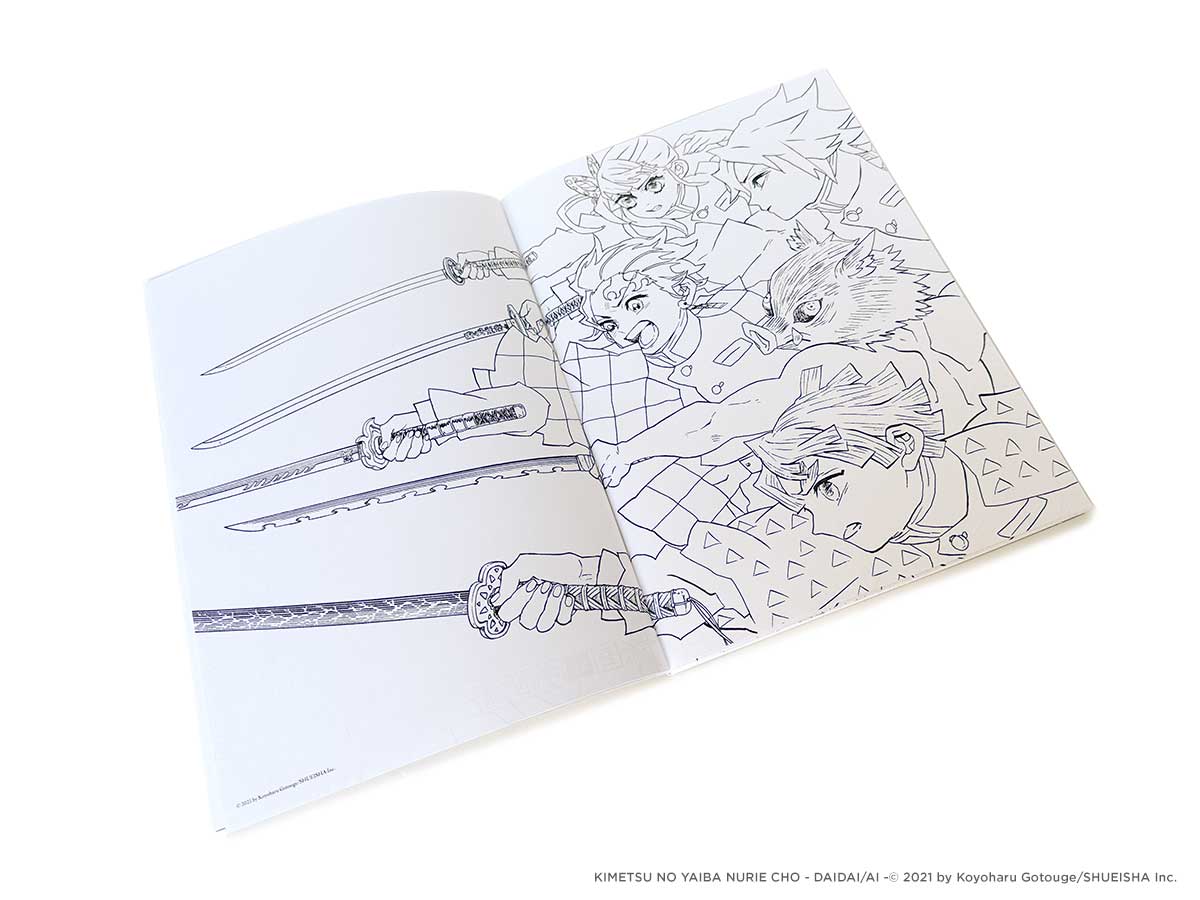 Demon Slayer: Coloring Book Volume 2