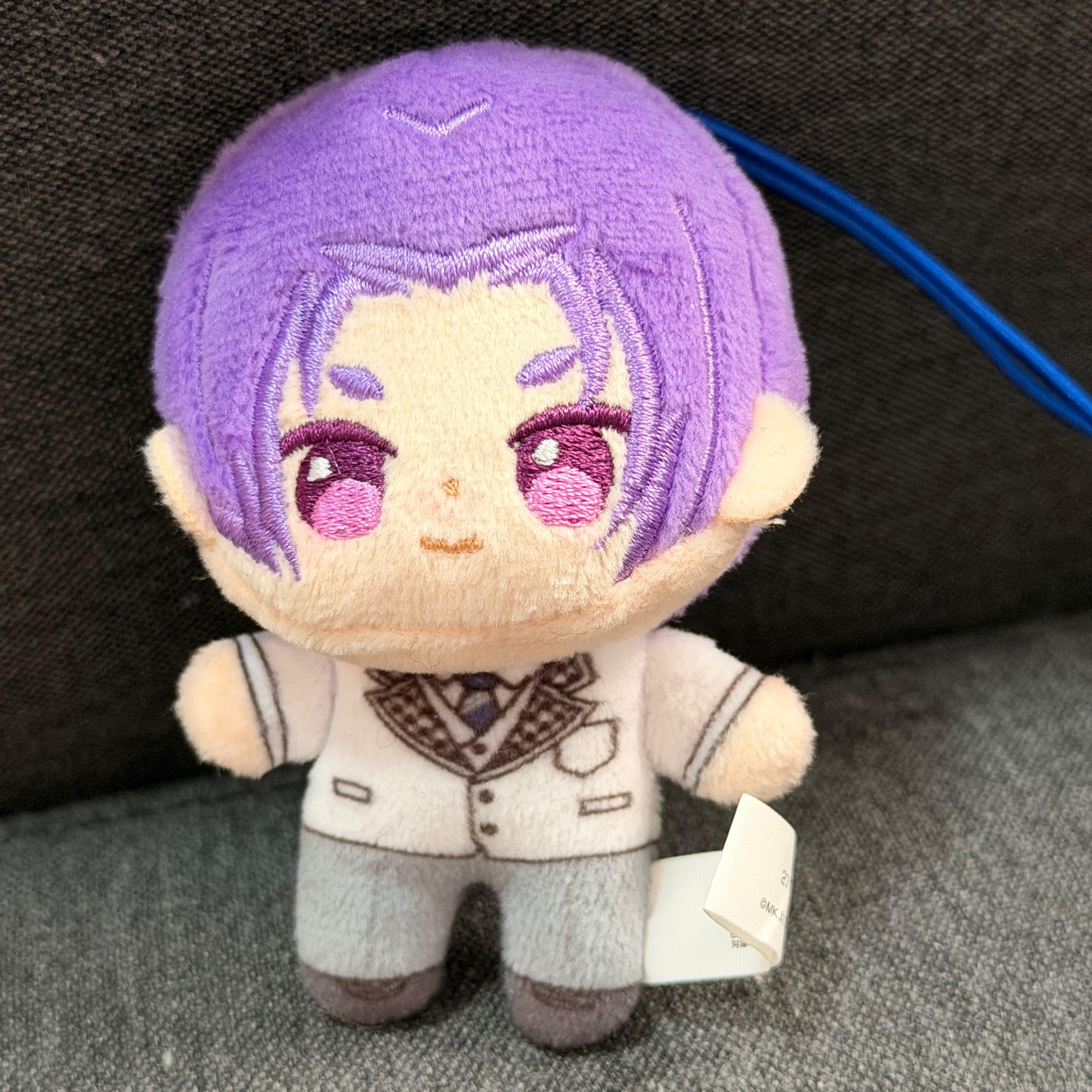 Blue Lock Reo Mikage Howanui Plush keychain by Bandai