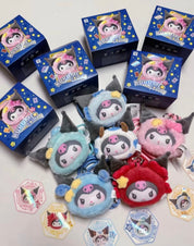 Sanrio Kuromi Zodiac Series Plush Keychain Blind Box (Confirmed Styles)