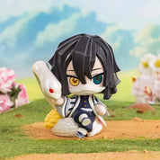 Demon Slayer Flowers Series Blind Box Figures by Popmart