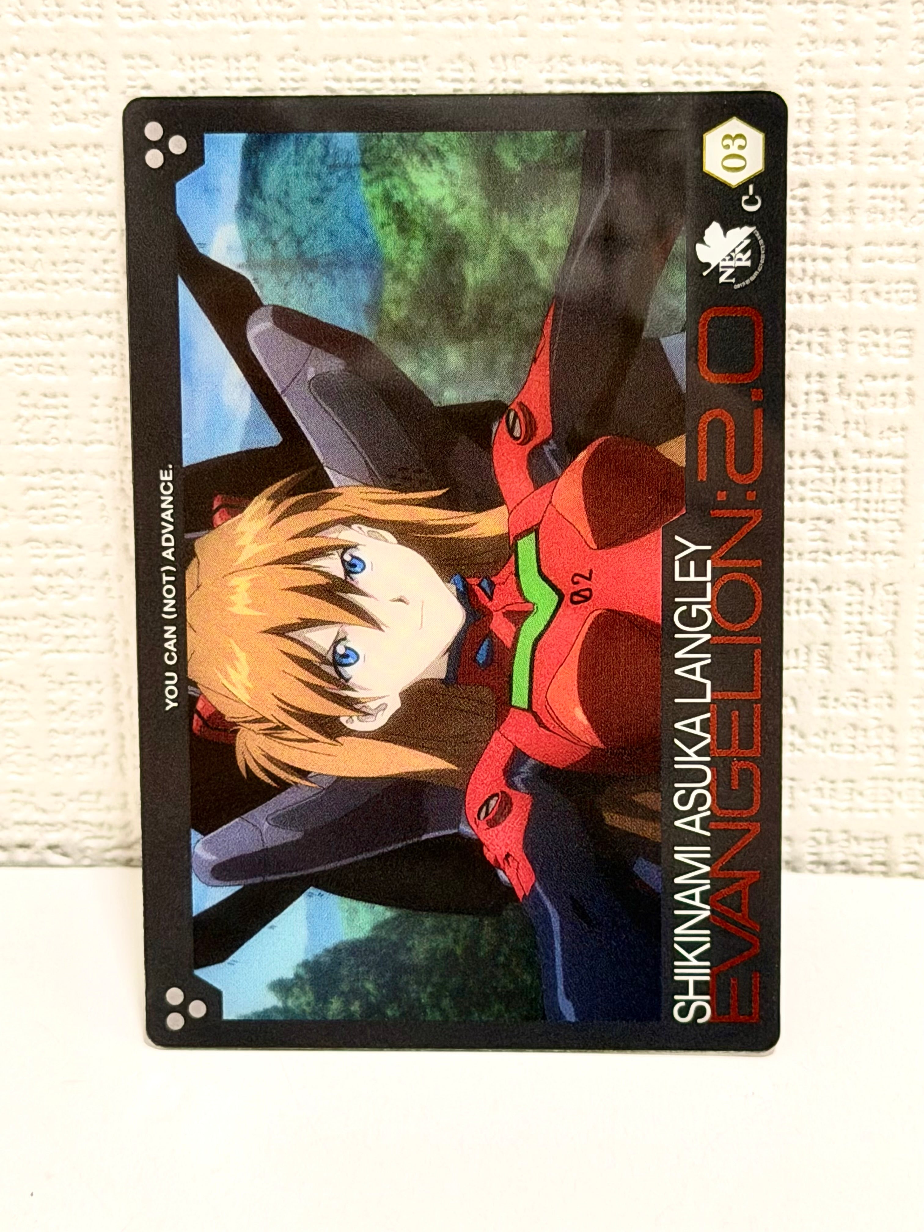 Evangelion Asuka Official Collector Card