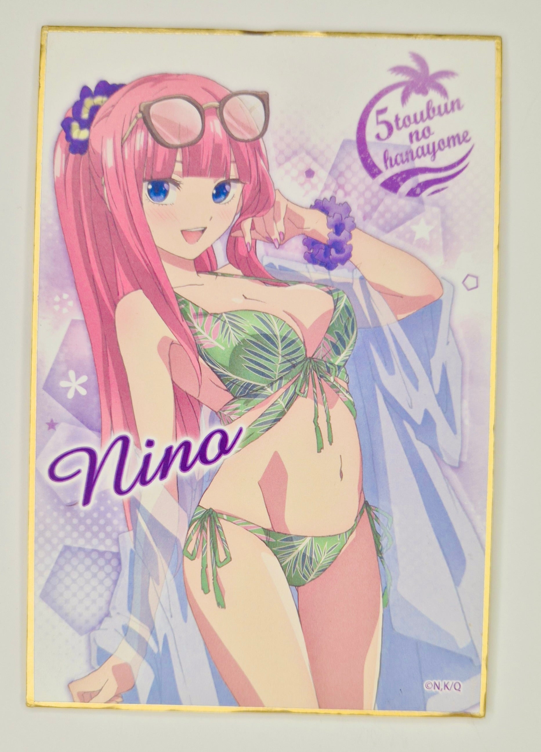 The Quintessential Quintuplets Nino Summer Ver. shikishi Board JP