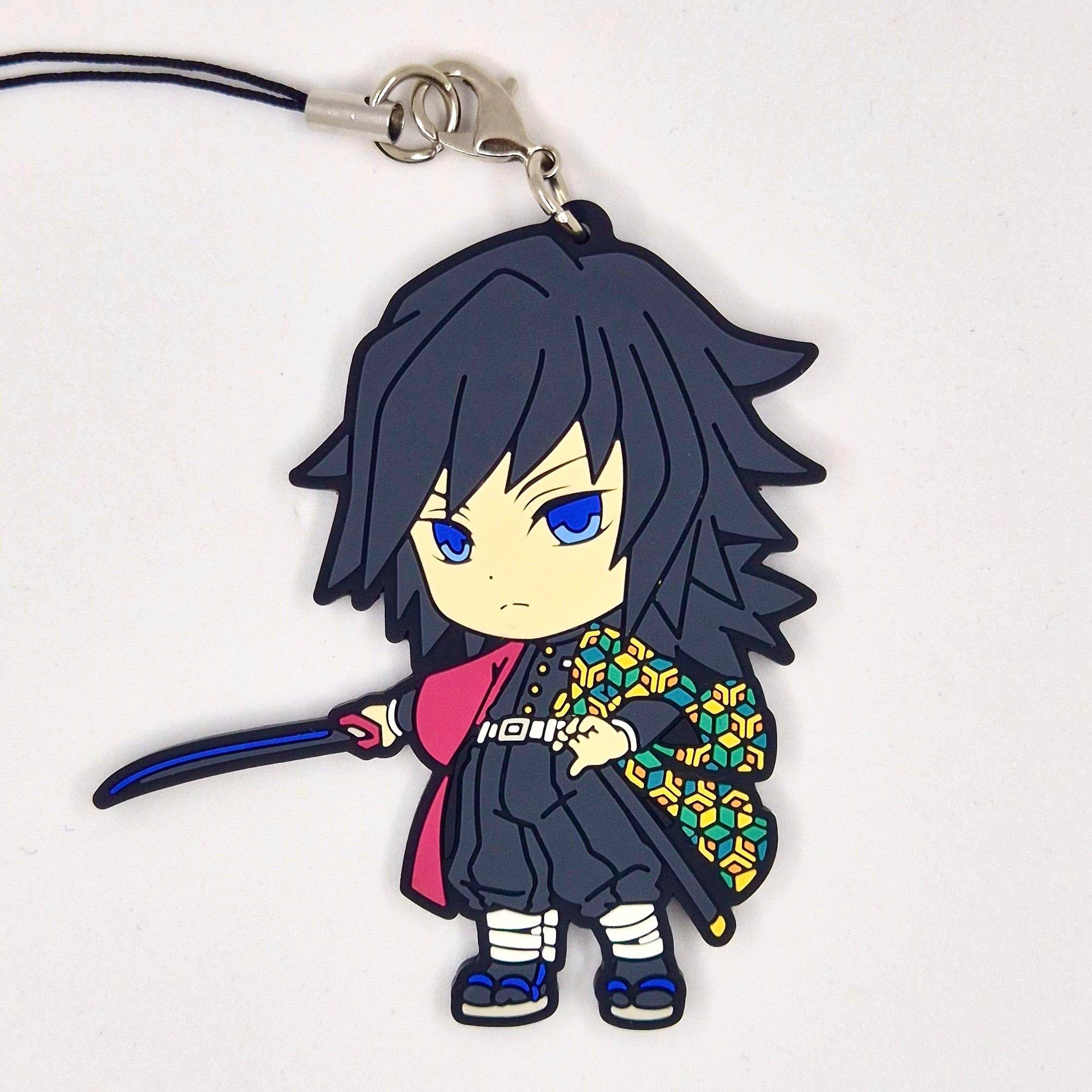 Demon Slayer Official Tomioka Giyu Rubber Keychain