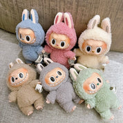 The Monsters Labubu Exciting Macaron Blind Box Plush Keychain By Pop Mart