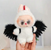 Plush Doll Clothes fits Labubu/skullpanda/lila etc