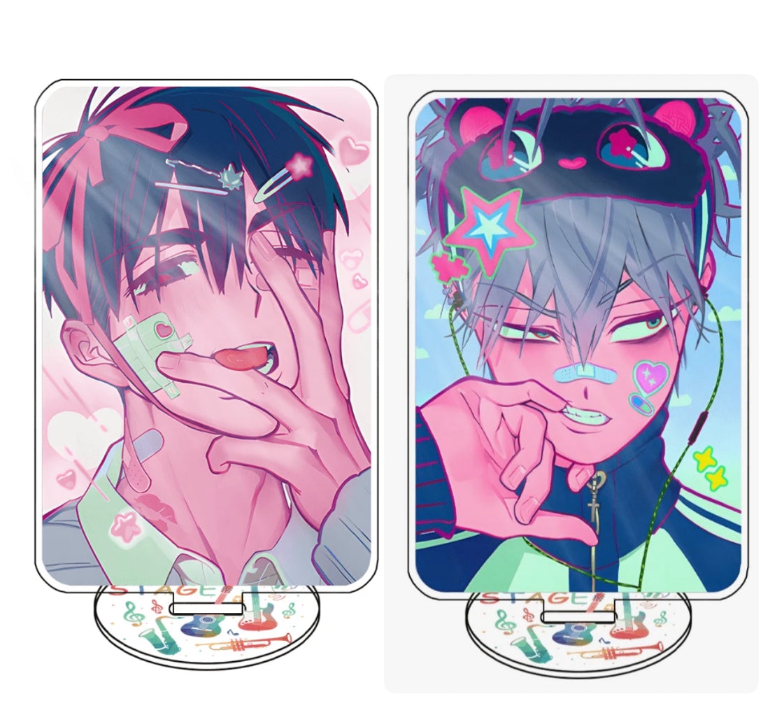 Alien Stage Ivan and Till Acrylic Stands Set 2