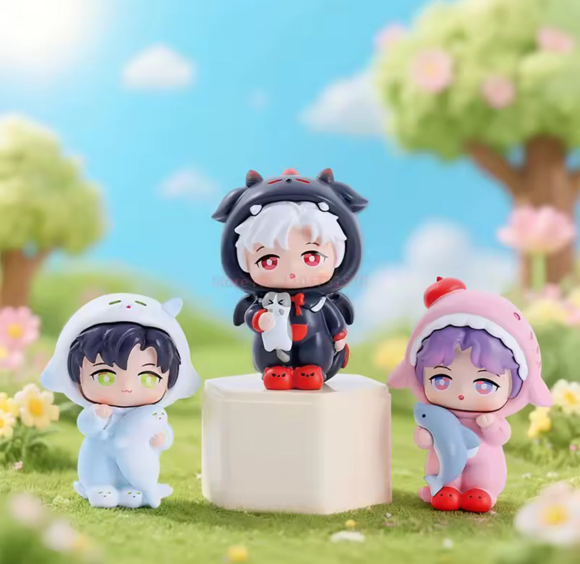 Love and Deepspace Party Babies Ceramic Blind Box Figures