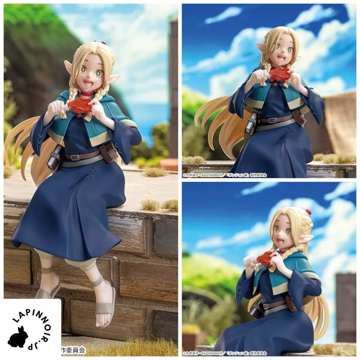 Delicious in Dungeon Marcille perching figure by SEGA