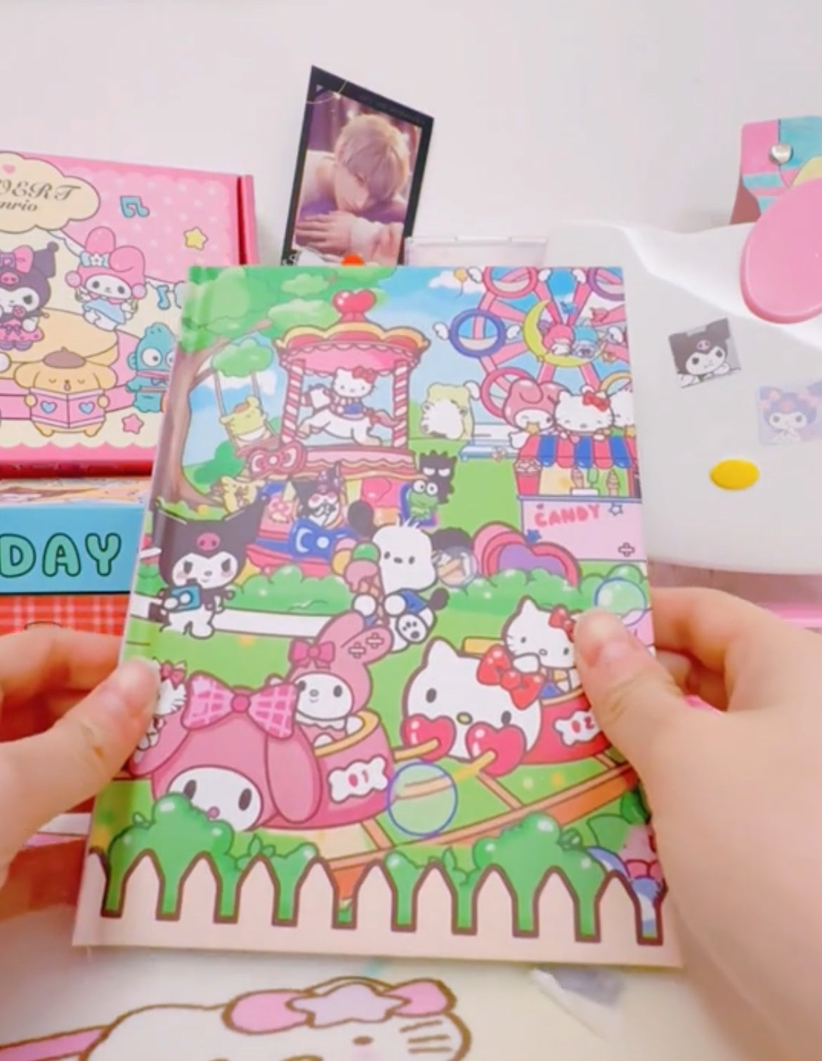 Sanrio Vintage Note Book Hardcover