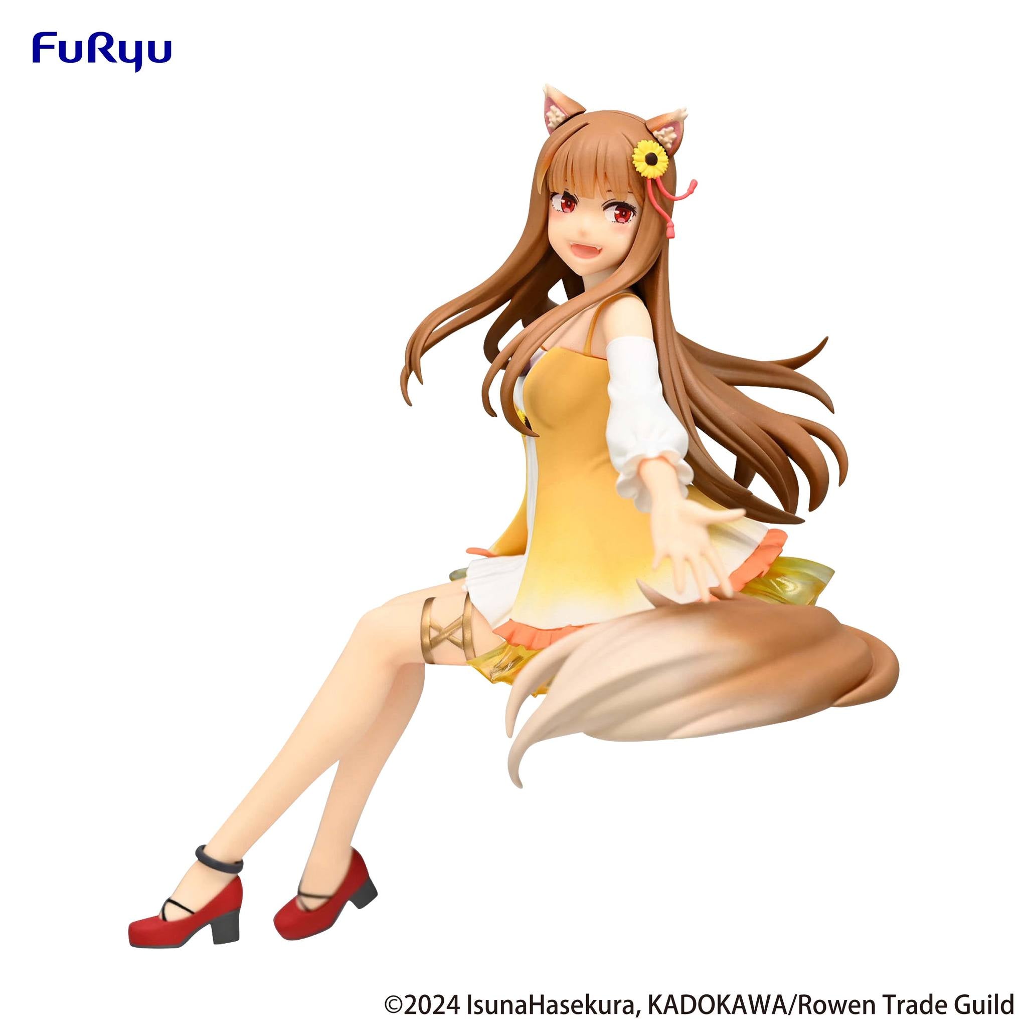 Spice and Wolf Holo Noodle Stopper Figure by Furyu