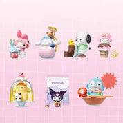 Sanrio Colorful Food Blind Box Figures by Miniso