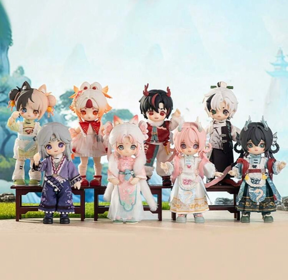 Nagi Cub The Untrammeled Traveler Blind Box BJD Doll