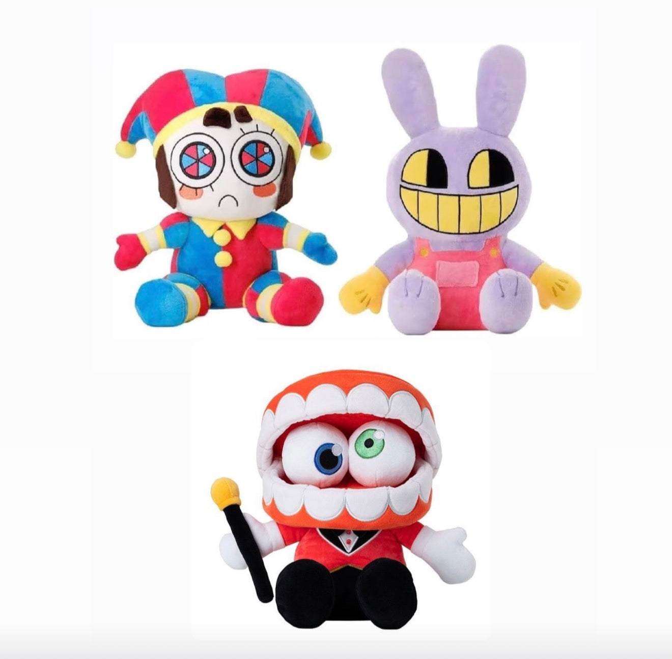 The Amazing Digital Circus TADC Official Plush RARE