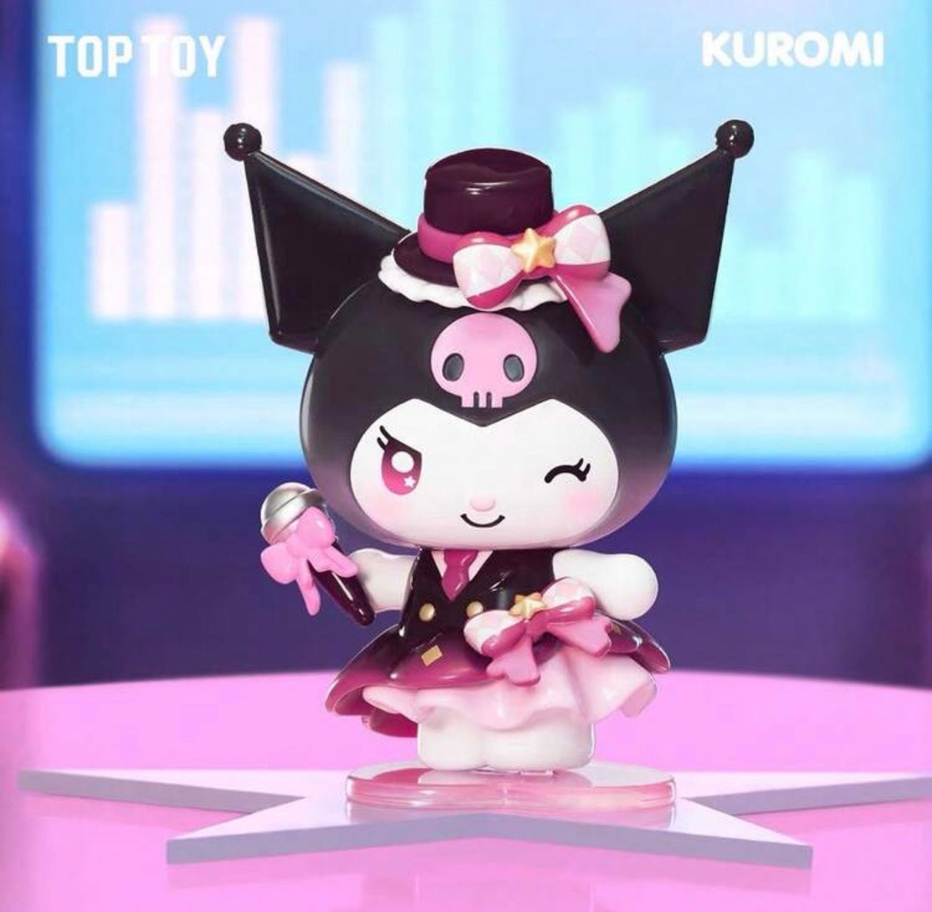 Sanrio Kuromi Sparkling Idol Blind Box Figure (1 Random Box)
