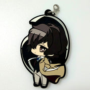 Bungo Stray Dogs Osamu Dazai strap rubber keychain