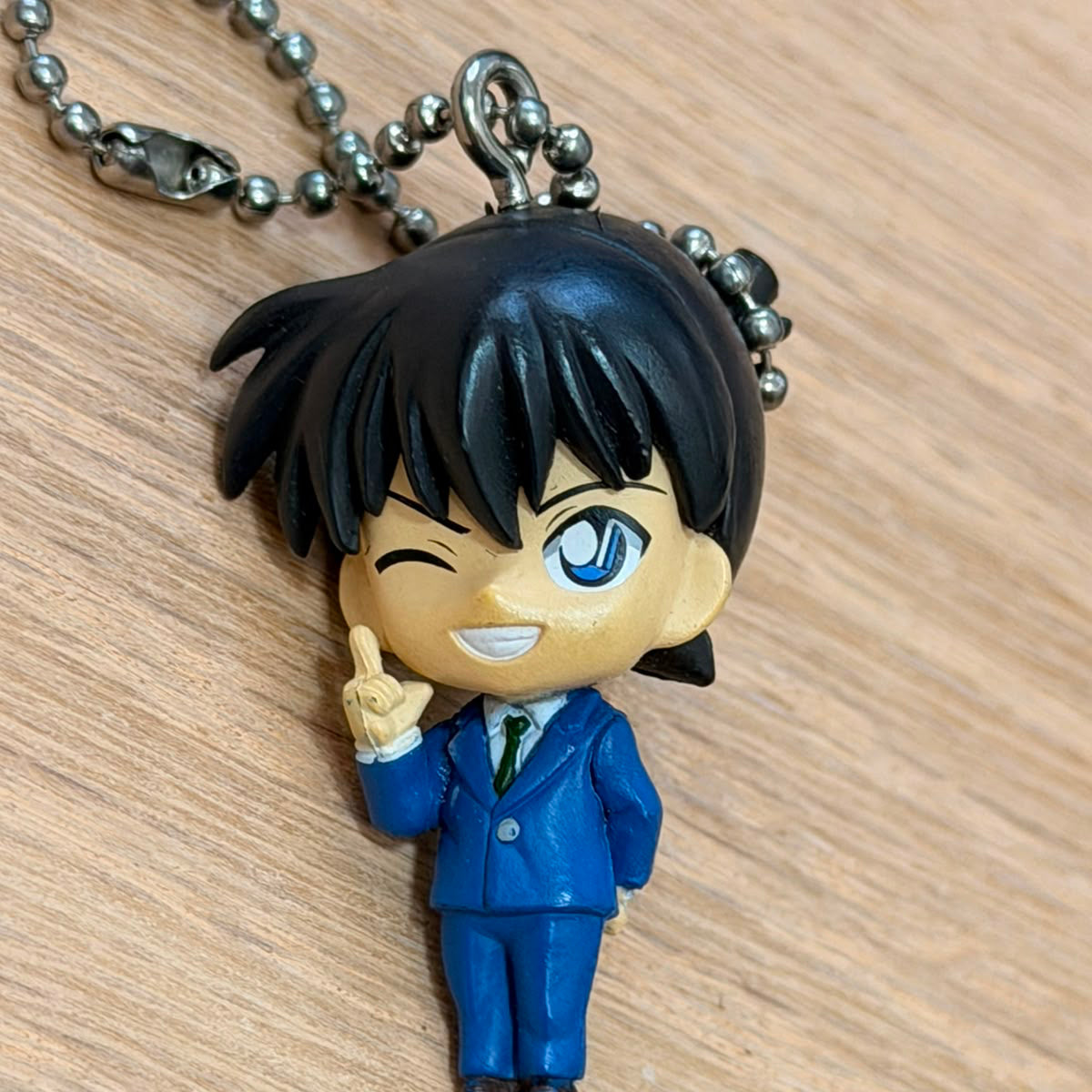 Detective Conan ( Case Closed ) Shinichi Kudo mini figurine keychain