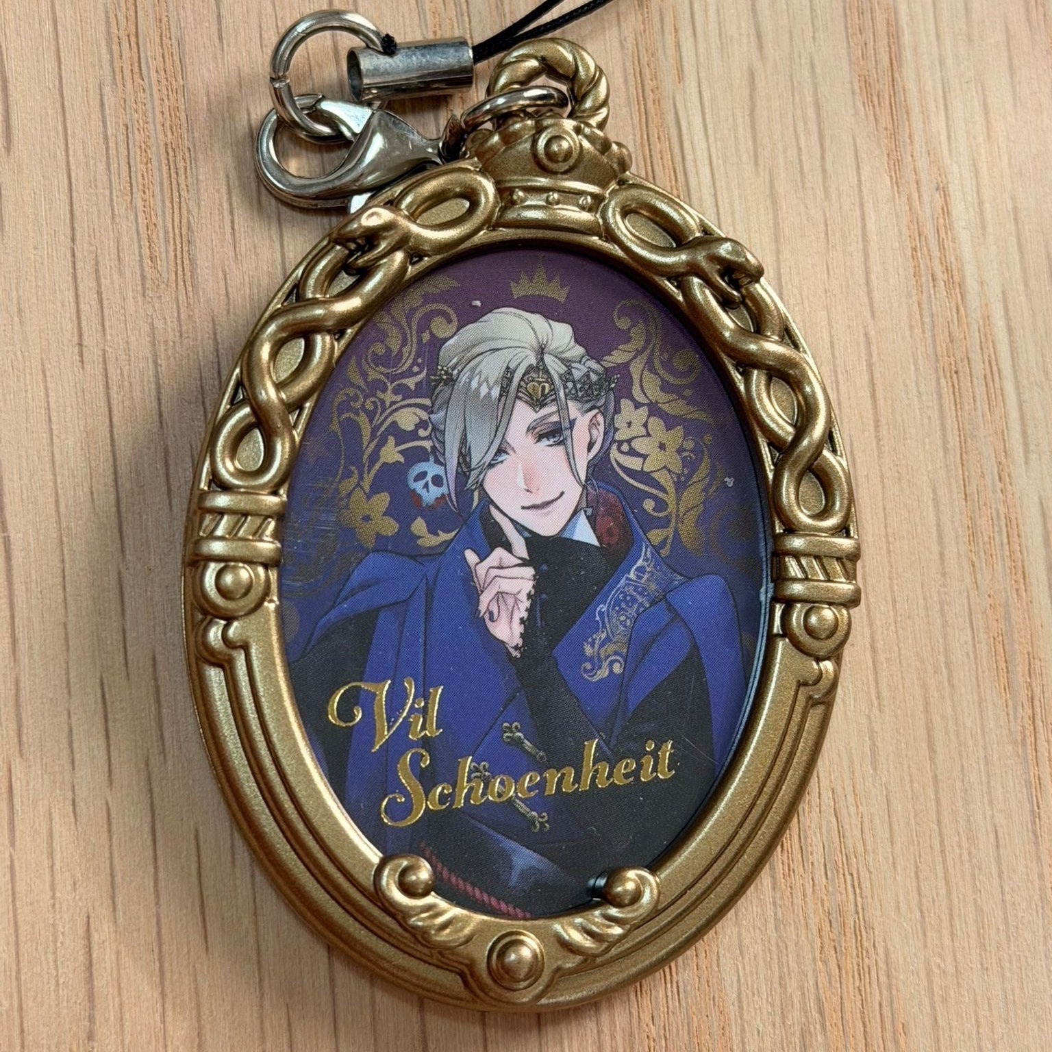 Twisted Wonderland Vil Schoenheit Strap acrylic keychain