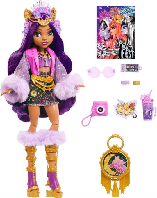 Monster High Monster Fest Complete set of 4 Dolls