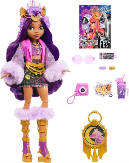 Monster High Monster Fest Complete set of 4 Dolls