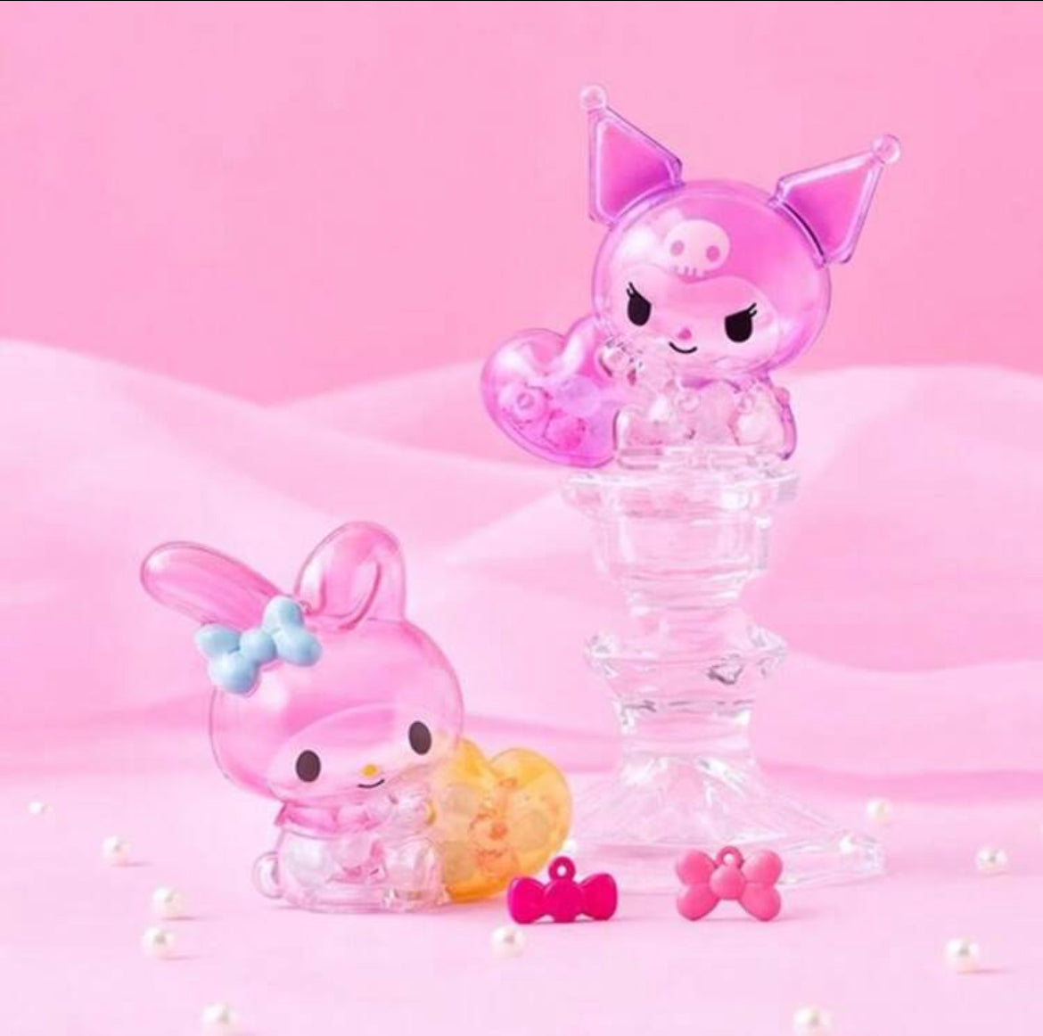 Sanrio Glass Crystal Blind Box Figures by Bandai