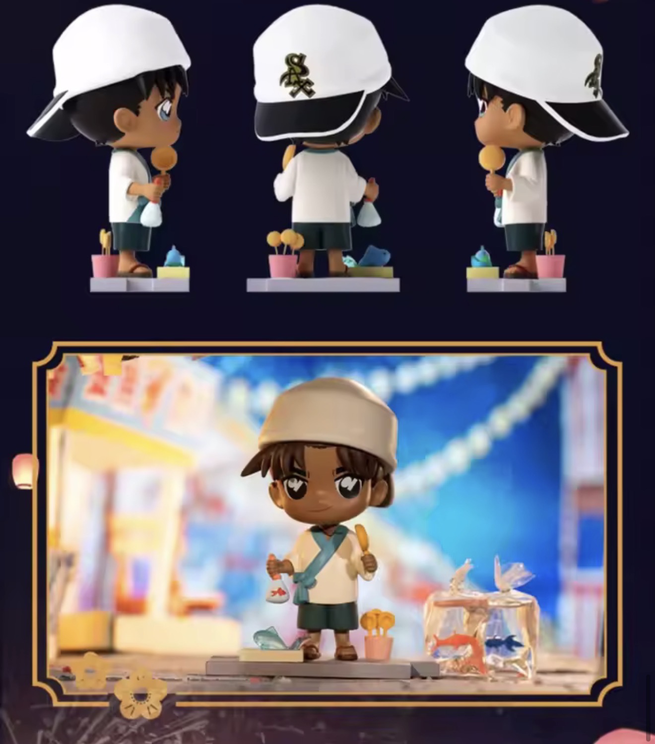 Detective Conan Festival Blind Box Figures (1 Random Box) Case Closed Ran Shinichi Conan Akai Haibara